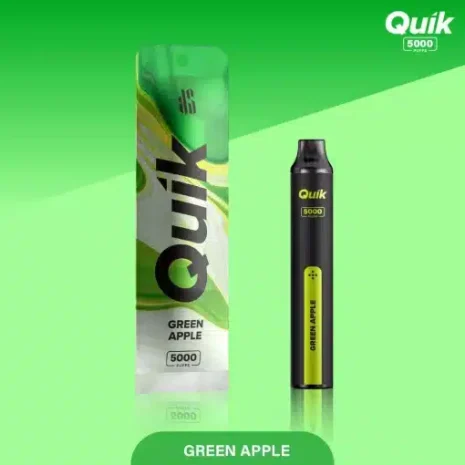 Quik-5000-คำ-รส-Green Apple-pod Quik-5000-คำ-รส-Green Apple-pod