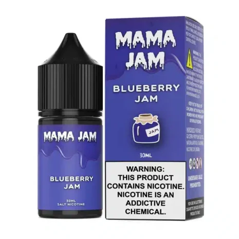 MAMA JAM บลูเบอร์รี่ ซอลนิค(Salt Nic) MAMA JAM บลูเบอร์รี่ ซอลนิค(Salt Nic)