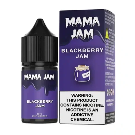 MAMA JAM แบล็คเบอร์รี่ ซอลนิค(Salt Nic) MAMA JAM แบล็คเบอร์รี่ ซอลนิค(Salt Nic)