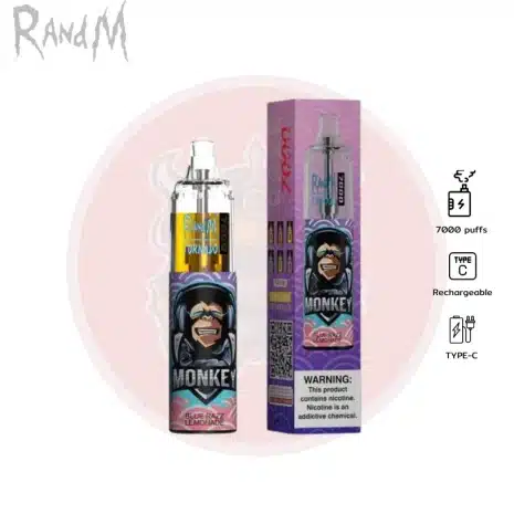 Randm 7000 Puffs สตรอเบอรี่เย็น Randm 7000 Puffs สตรอเบอรี่เย็น