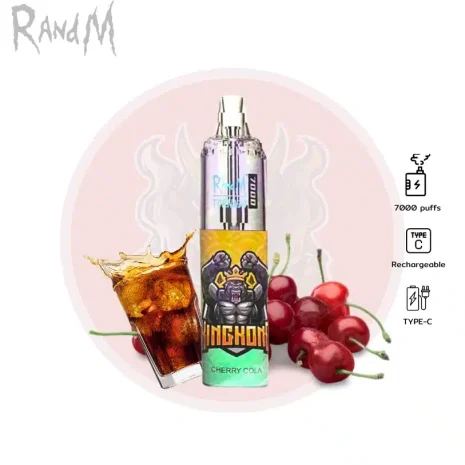 Randm 7000 Puffs เชอร์รี่โคล่า Randm 7000 Puffs เชอร์รี่โคล่า