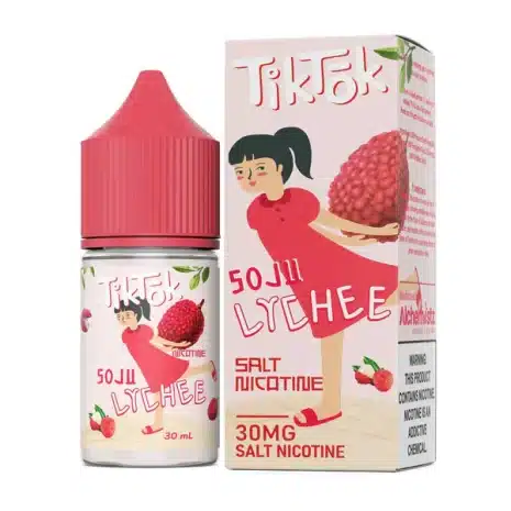 Tiktok โซจูลิ้นจี่ ซอลนิค(Salt Nic) Tiktok โซจูลิ้นจี่ ซอลนิค(Salt Nic)
