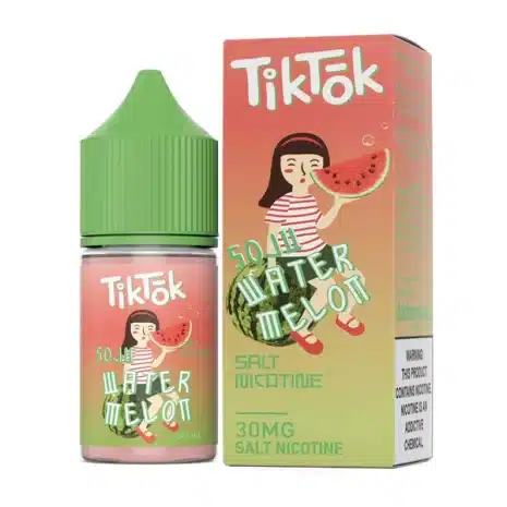 Tiktok โซจูแตงโม ซอลนิค(Salt Nic) Tiktok โซจูแตงโม ซอลนิค(Salt Nic)