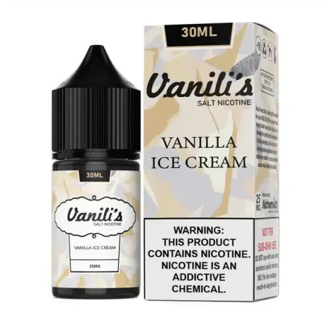 Vanili's วนิลาไอศกรีม ซอลนิค(Salt Nic) Vanili's วนิลาไอศกรีม ซอลนิค(Salt Nic)