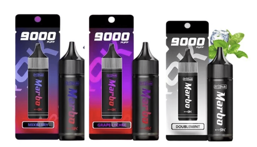 Marbo 9000 Puffs กับกลิ่นทั้งหมดตอนนี้
