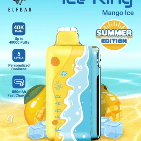Elfbar Ice King มะม่วงเย็น Elfbar Ice King มะม่วงเย็น