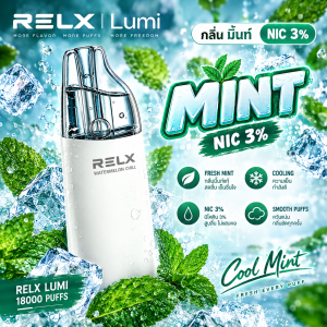 RELX Lumi 18000 Double Mint 3